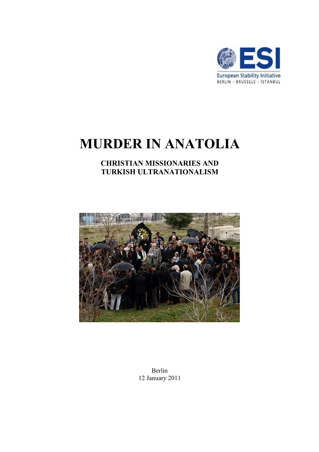 Murder in Anatolia