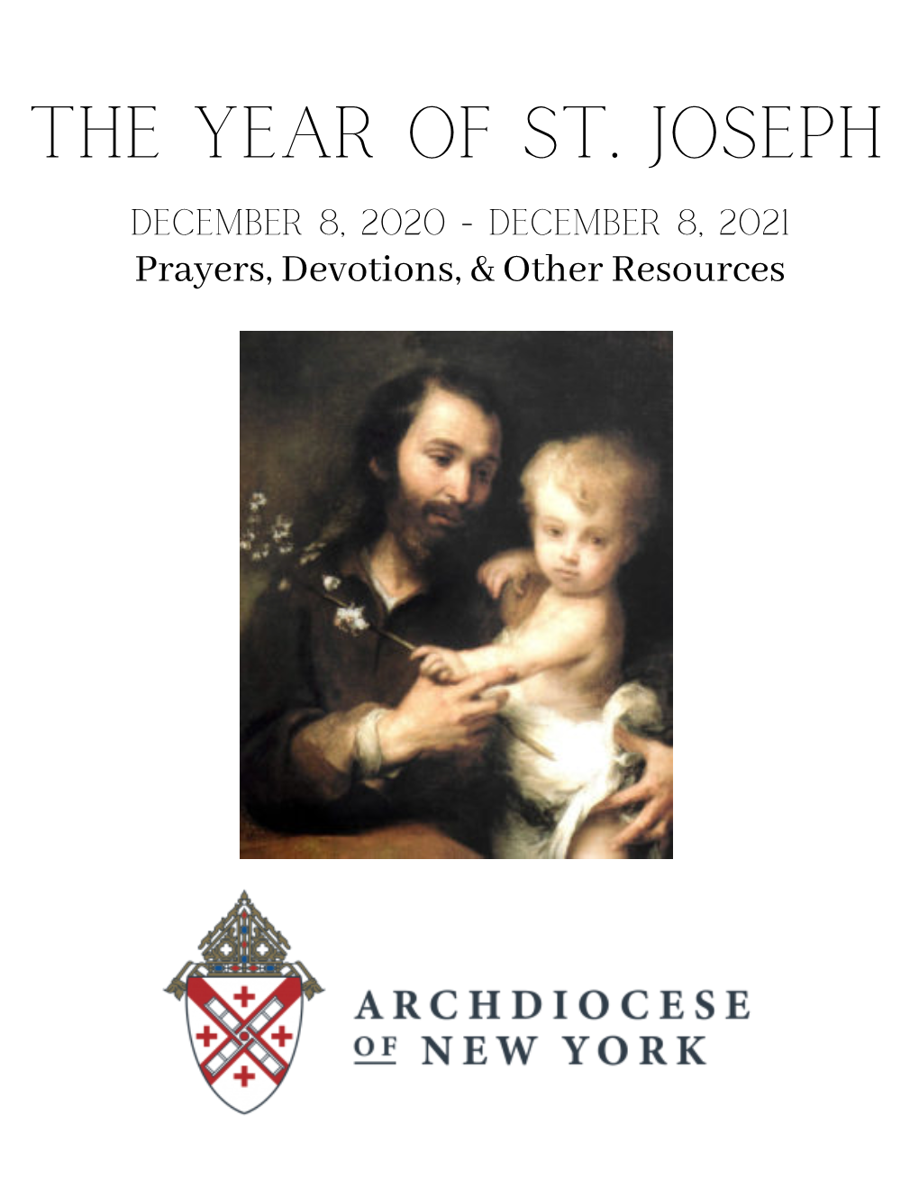 The Year of St. Joseph