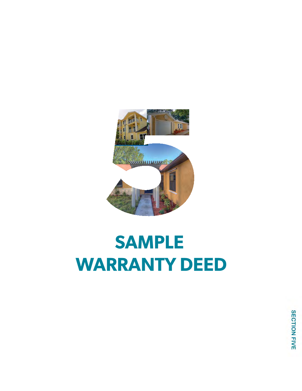 Sample Warranty Deed Warranty Section Five - Sample Warranty Deed