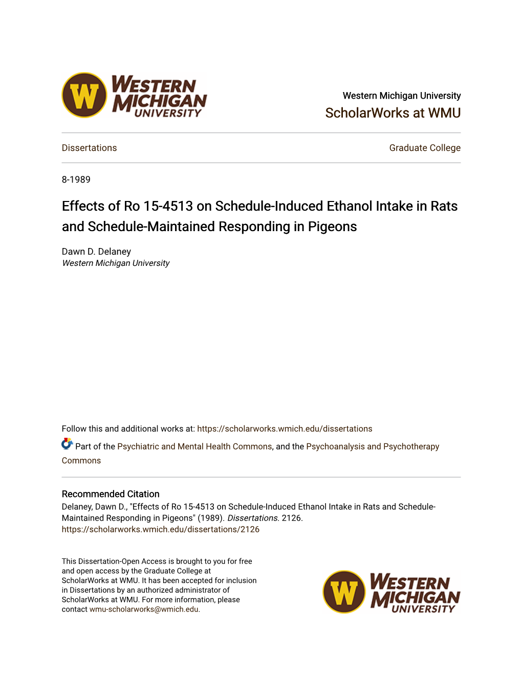 Effects of Ro 15-4513 on Schedule-Induced Ethanol Intake in Rats and Schedule-Maintained Responding in Pigeons