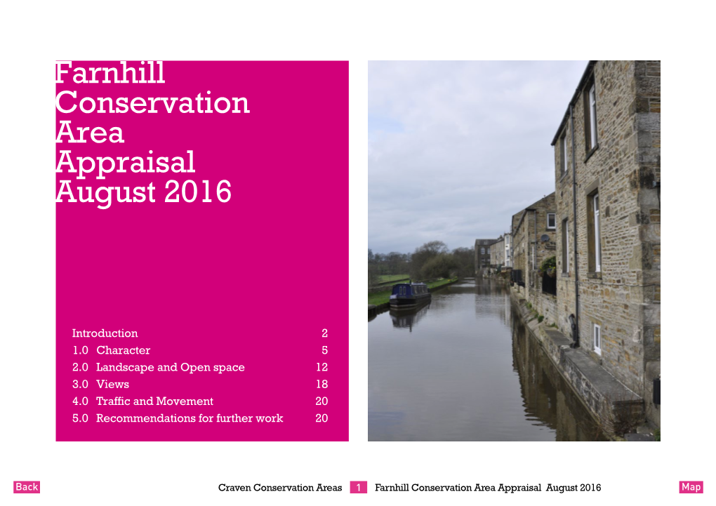Farnhill Conservation Area Appraisal August 2016