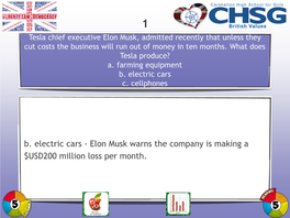 B. Electric Cars C