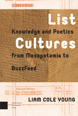 List Cultures