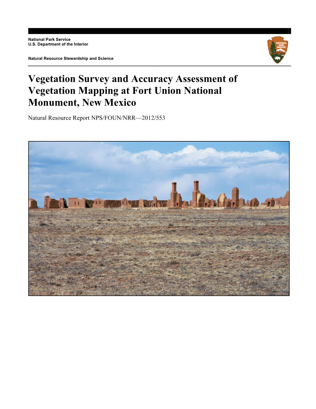 Vegetation Survey and Mapping Accuracy Assessement Report