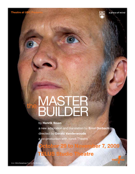 Master Builder by Henrik Ibsen