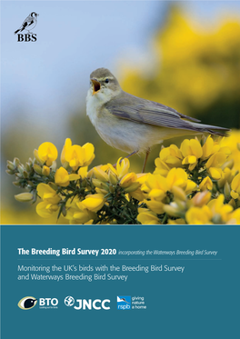 The Breeding Bird Survey 2020 Incorporating the Waterways Breeding Bird Survey