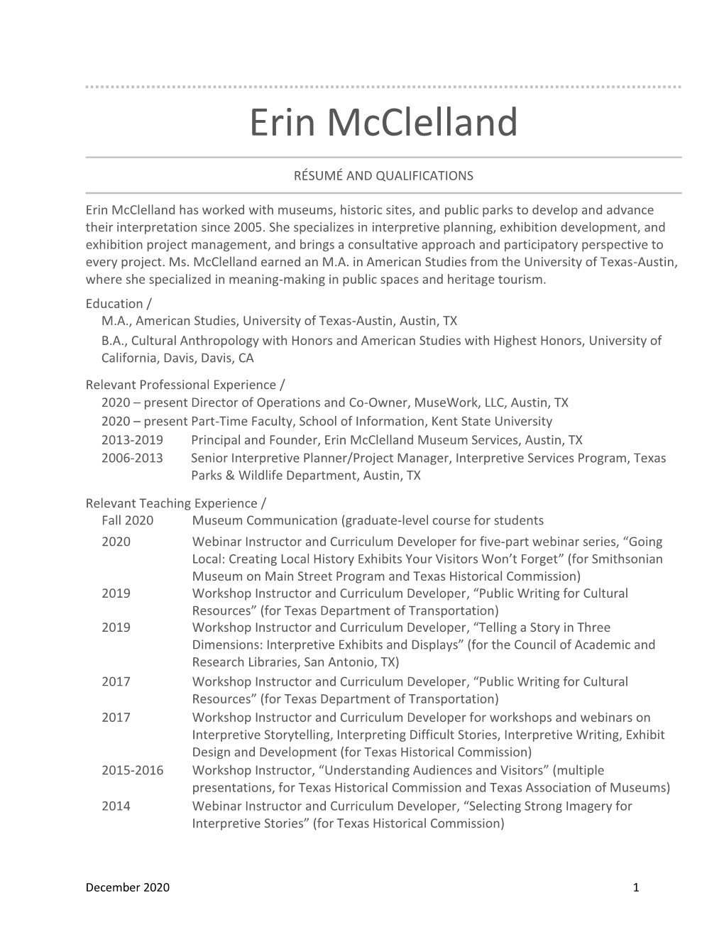 Erin Mcclelland