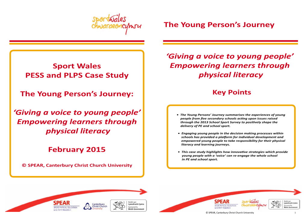 The Young Person's Journey