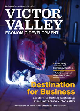 Victor Valley Welcomes New Businesses, Industries