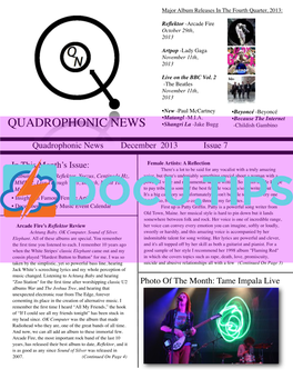Quadrophonic News Issue #7