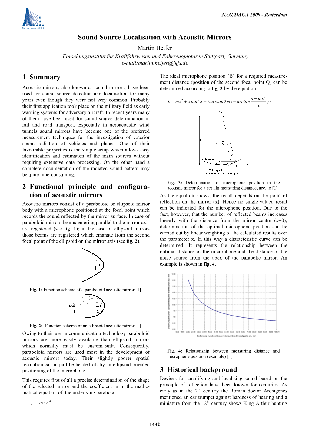 Sound Source Localisation with Acoustic Mirrors