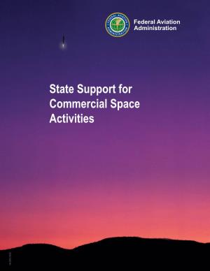 State Support for Commercial Space Activities HQ-09751.INDD State Support for Commercial Space Activities