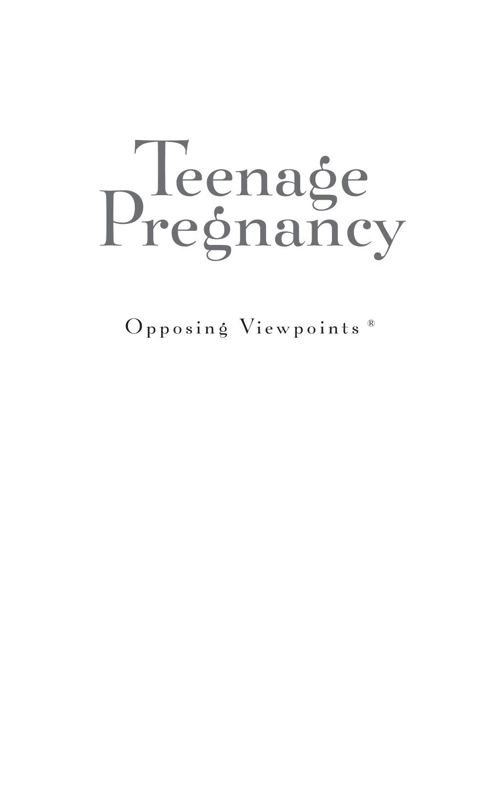 Sexual Abuse Contributes to Teenage Pregnancy 63 Jacqueline L