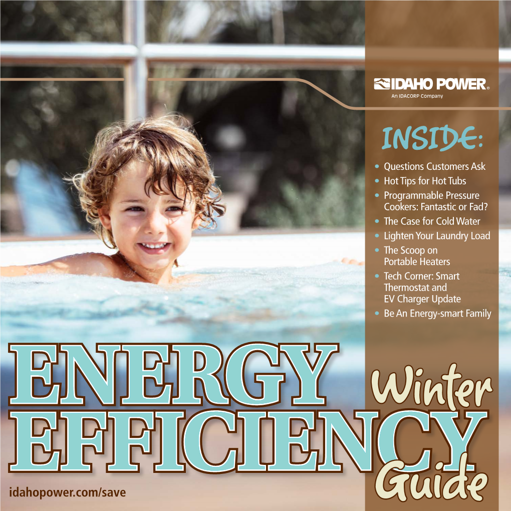 2018 Winter Energy Efficiency Guide