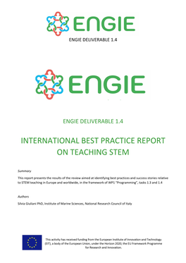 International Best Practice Report on Teaching Stem