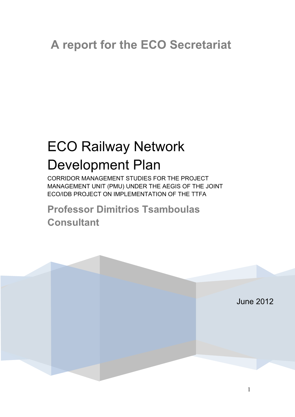 ECO Railway Network Development Plan