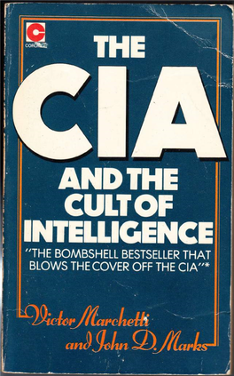 The CIA and the Cult of Intelligence.Pdf