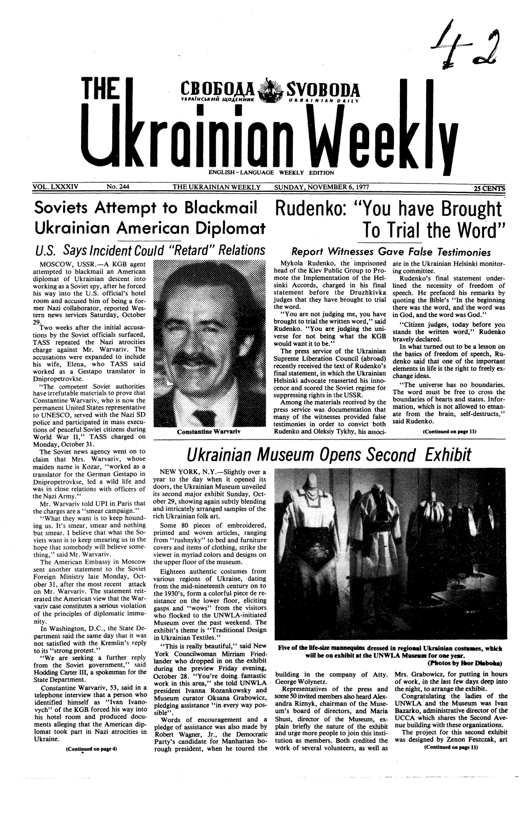 The Ukrainian Weekly 1977, No.42