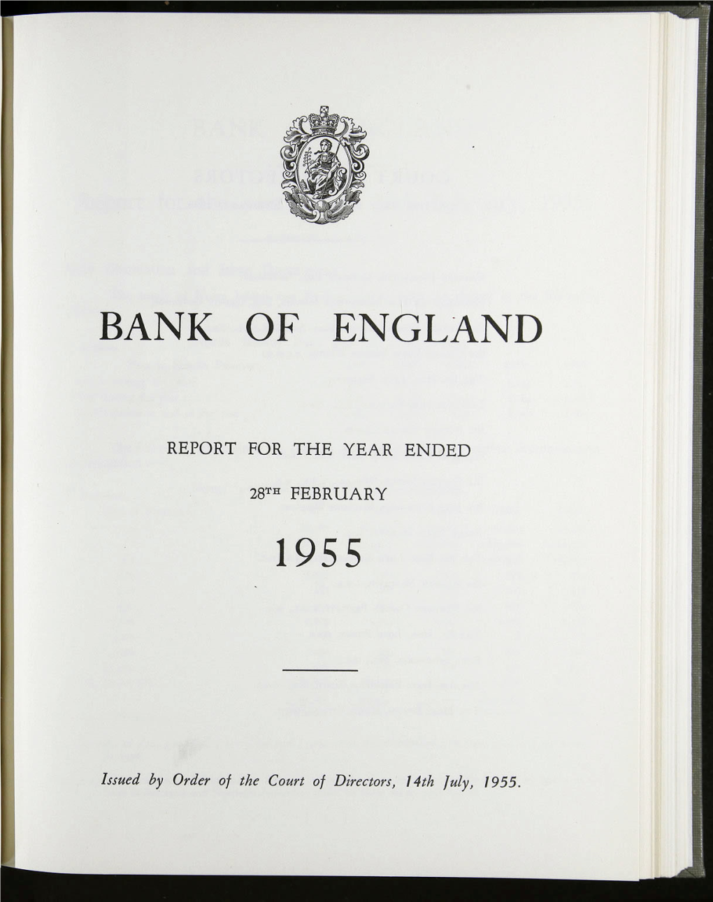 Annual Report and Accounts 1955