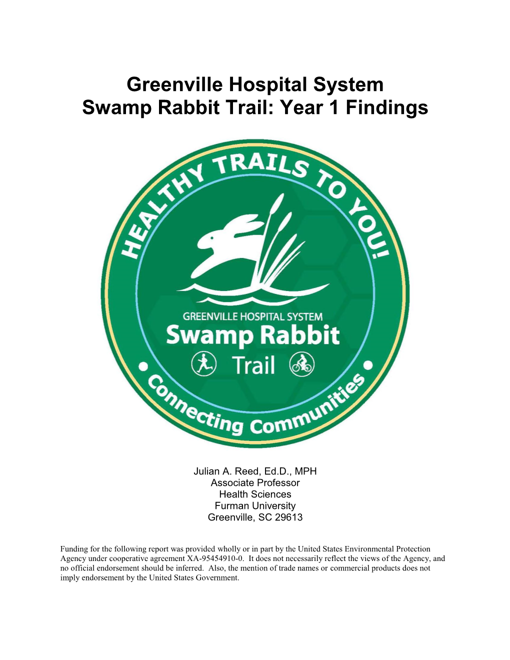 Swamp Rabbit Trail Impact Study