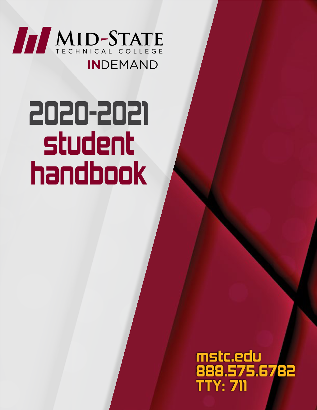 Mid-State Technical College Student Handbook 2020-2021