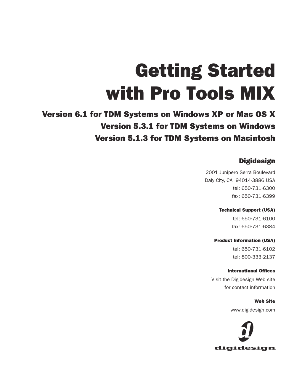 Getting Started with Pro Tools