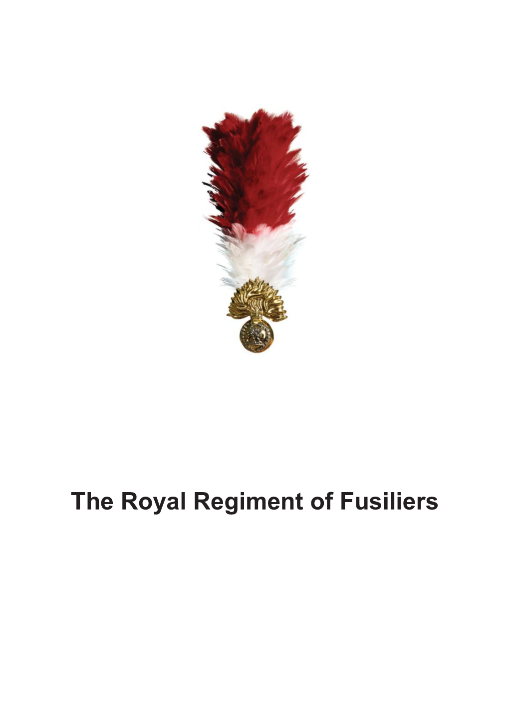 Fusiliers Regimental Handbook Insides Layout 1