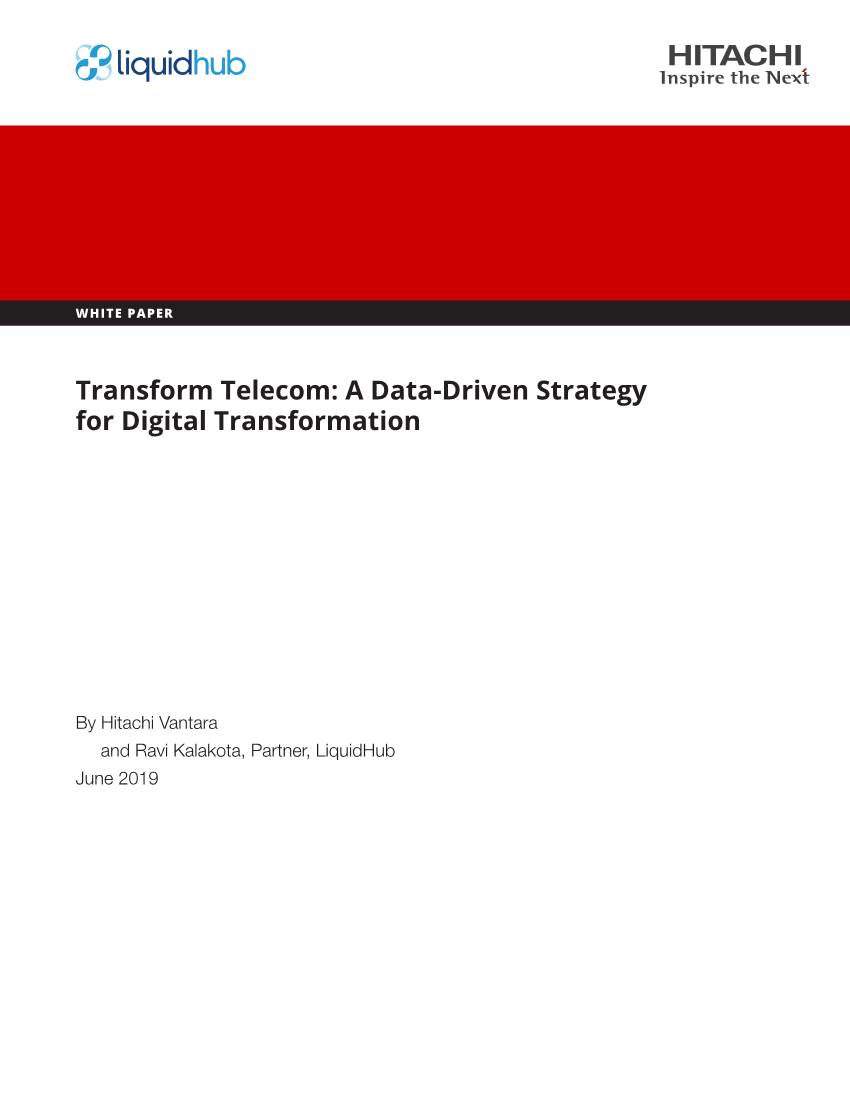 Transforming Telecom: Data-Driven Strategy for Digital Transformation