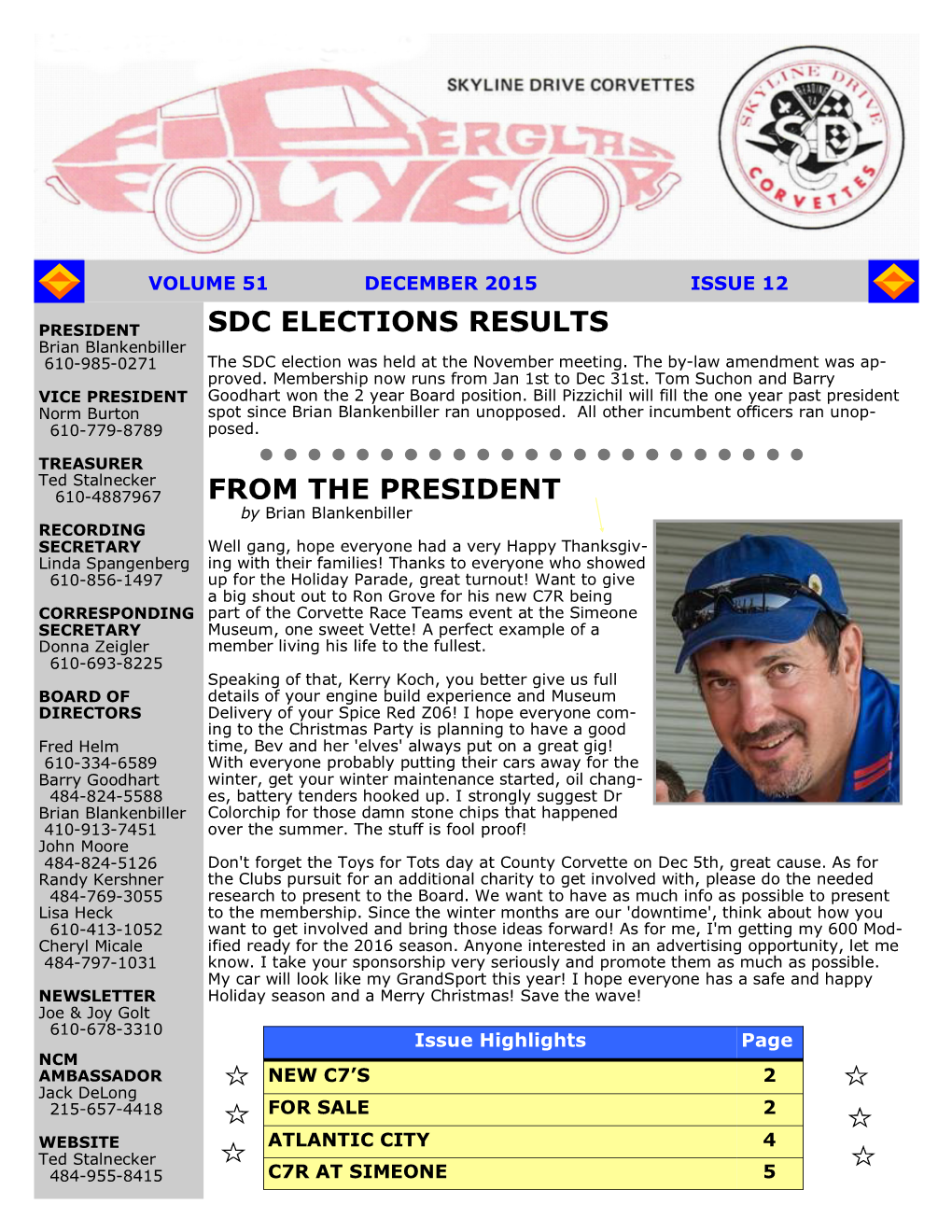 Sdc Elections Results from the President