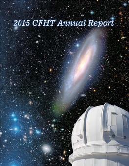 2015 CFHT Annual Report