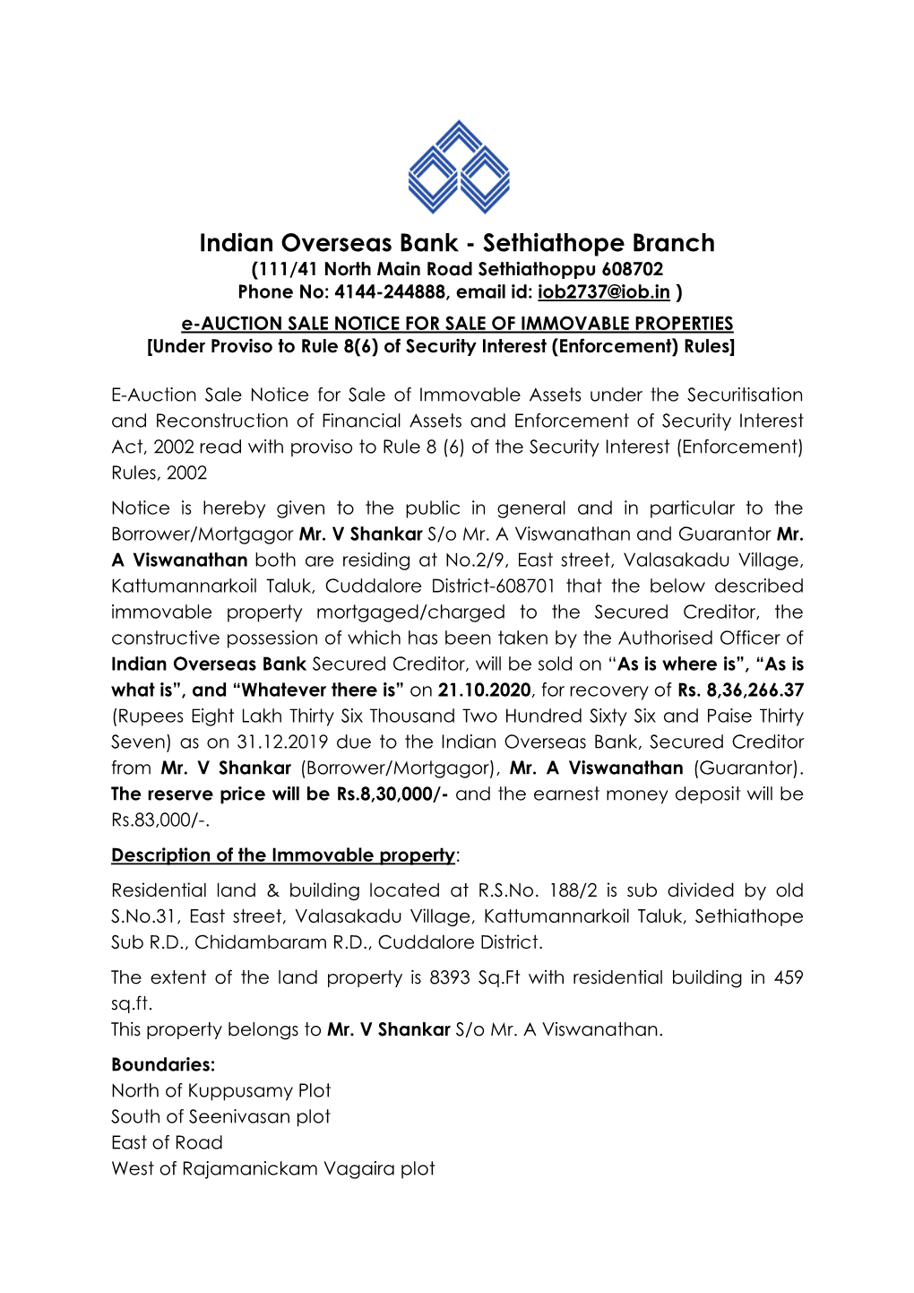 Indian Overseas Bank