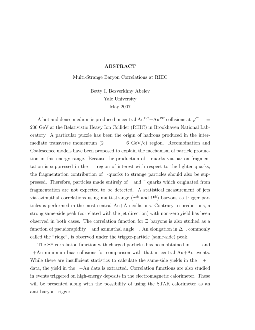 Multi-Strange Baryon Correlations at RHIC