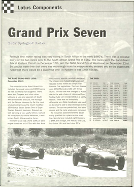 Grand Prix Seven