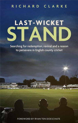 Foreword by Ryan Ten Doeschate