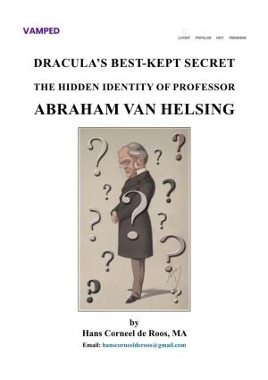 Abraham Van Helsing
