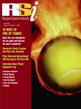 10 Ways to Fire up Tennis!