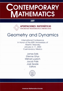 Contemporary Mathematics 389