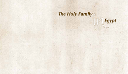 The Holy Family Inegypt