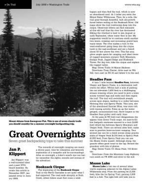 Great Overnights (6,200 Feet)