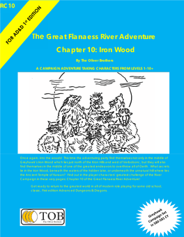 The Great Flanaess River Adventure Chapter 10: Iron Wood