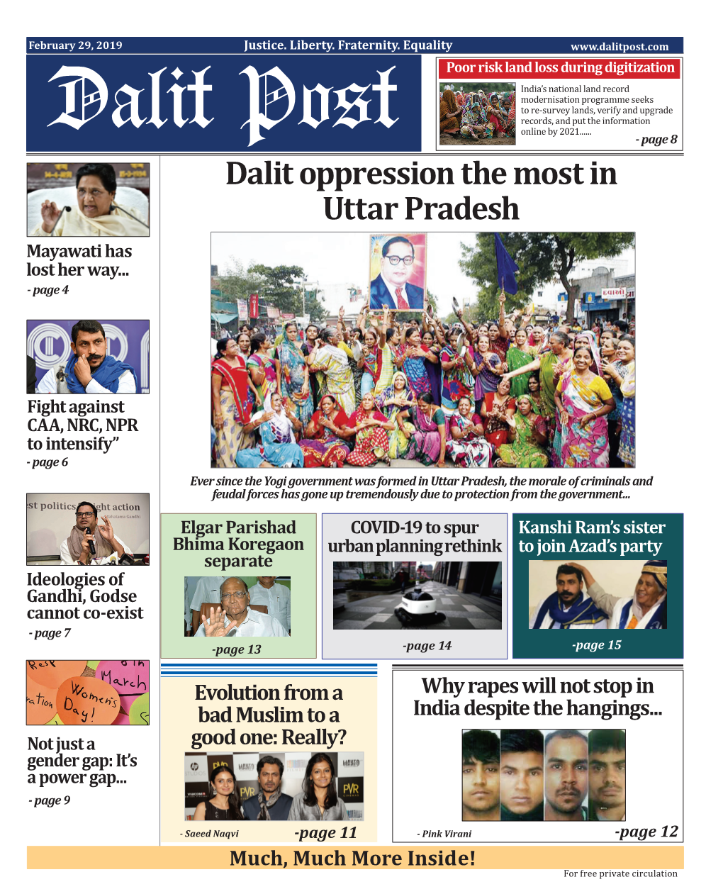 Dalit Oppression the Most in Uttar Pradesh Mayawati Has Lost Her Way