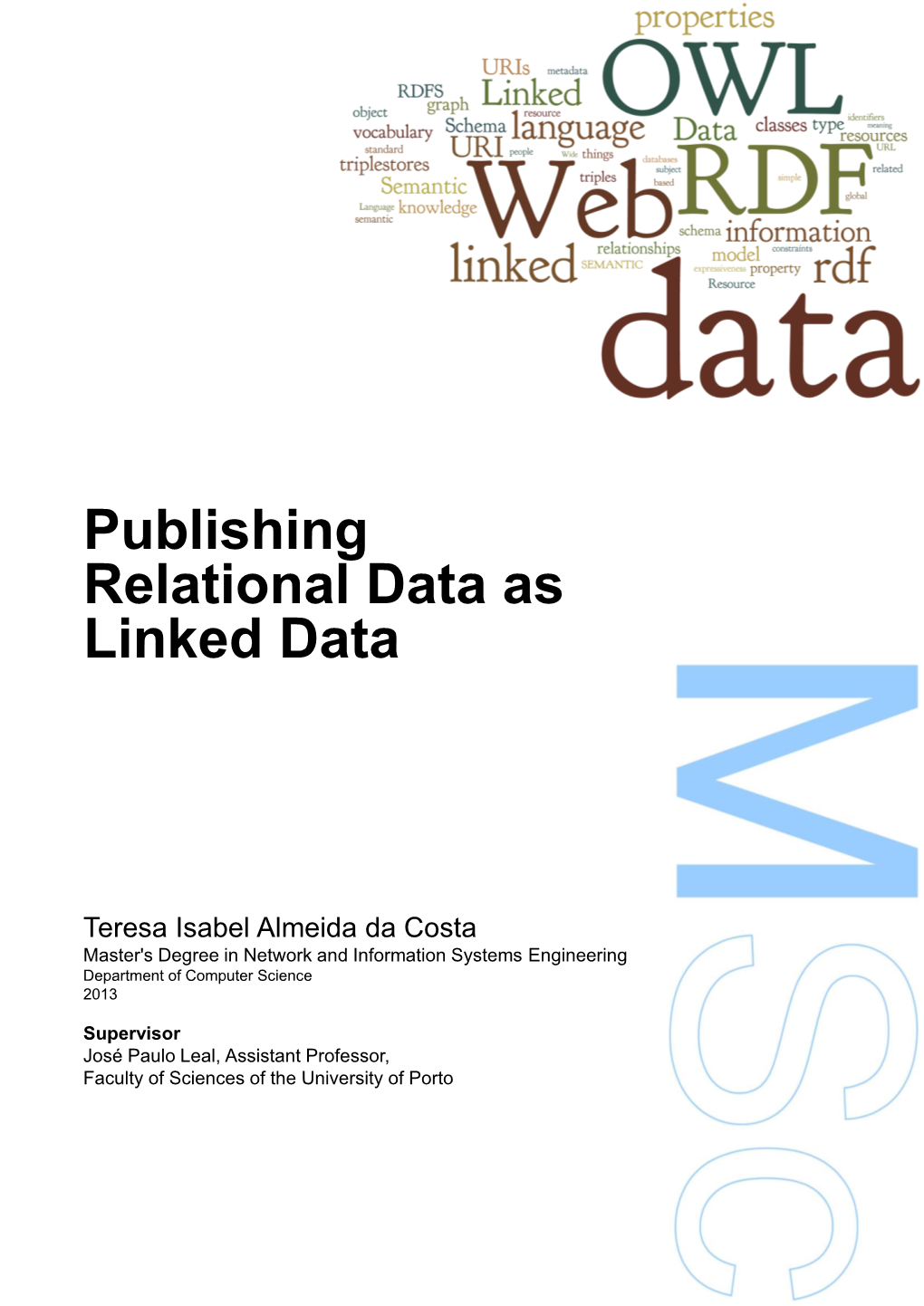 Publishing Relational Data As Linked Data