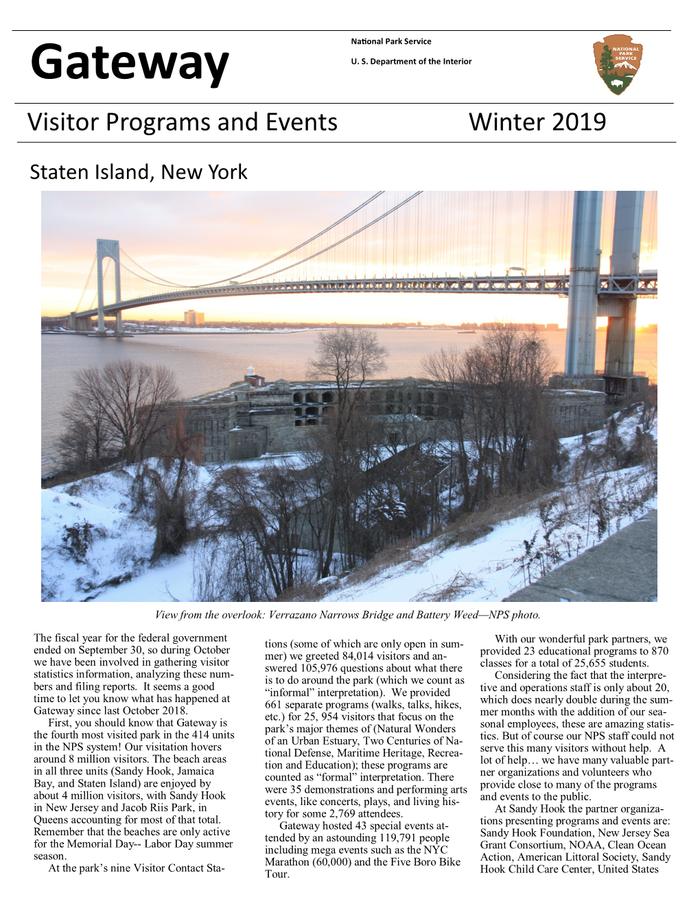 Staten Island Visitor Program Guide