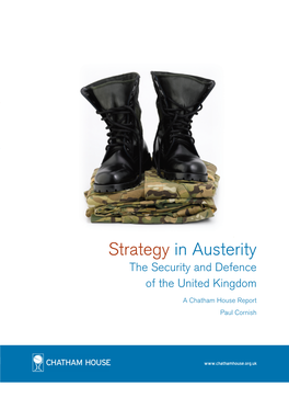 Strategy in Austerity