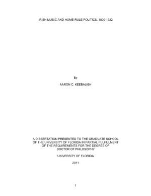 University of Florida Thesis Or Dissertation Formatting