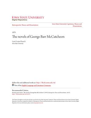 The Novels of George Barr Mccutcheon Lynn Louise Rausch Iowa State University