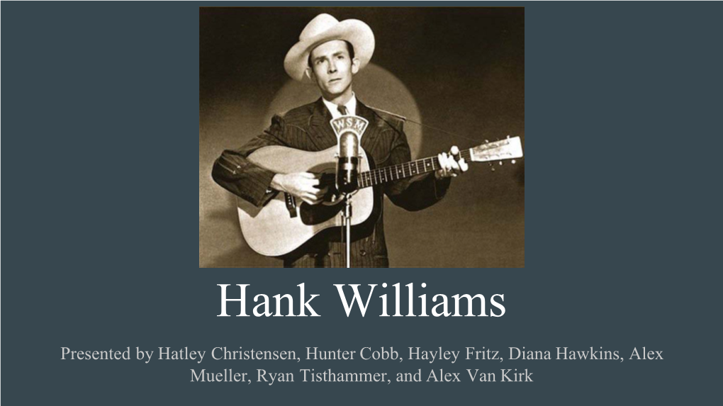 Hank Williams