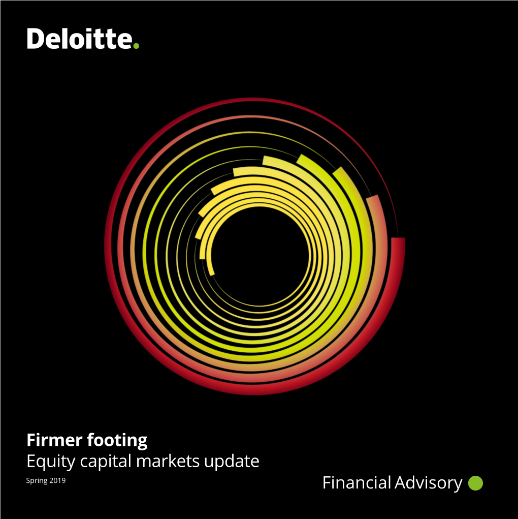 UK Equity Capital Markets Update – Spring 2019