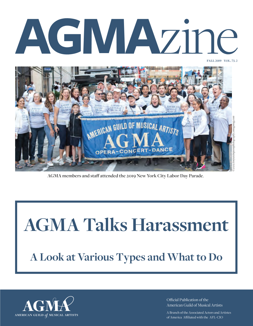 AGMA Talks Harassment