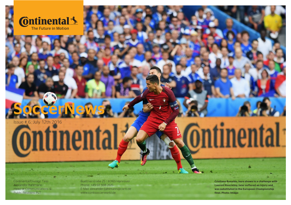 Soccernews Issue # 6, July 12Th 2016